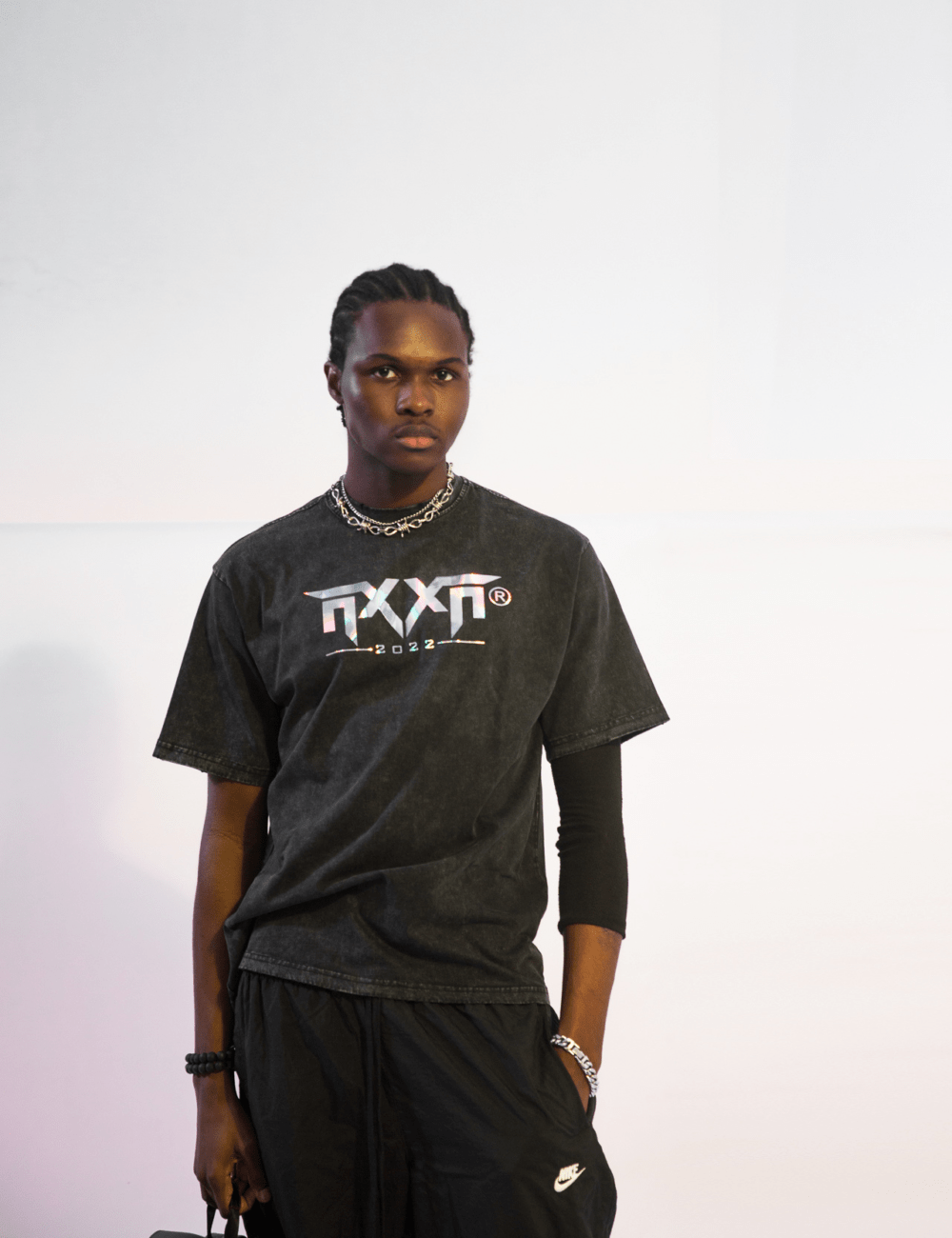 NXXN SS II Black T-shirt