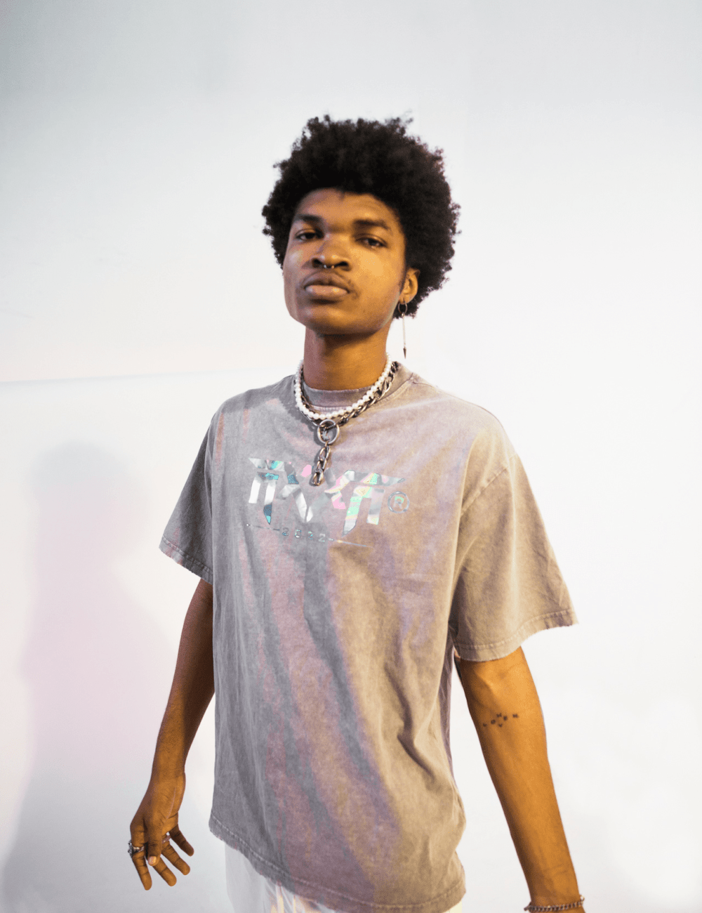 NXXN SS II Grey T-shirt