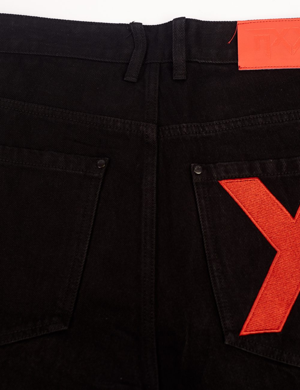 NXXN Sophomores' Arab Short Denim (Red) - Image 2