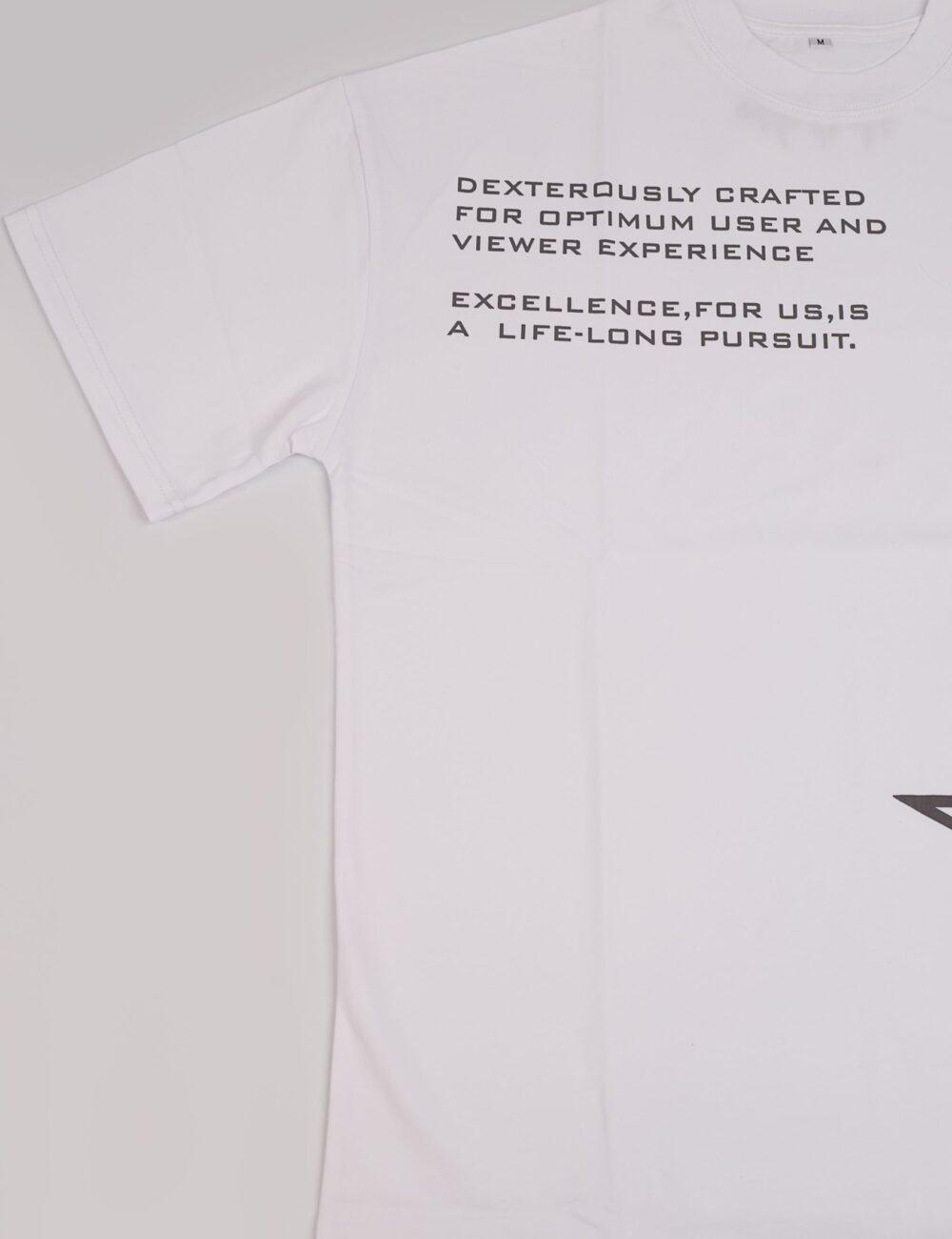 THE STRIKING APPEARANCE WHITE T-SHIRT - Image 2