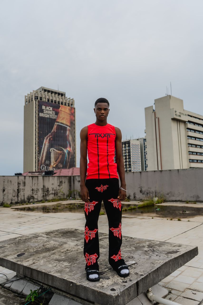 RED NXXN TANK TOP